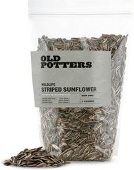 Old Potters Co. Wildlife Striped Sunflower Seeds Wild Bird Food, 3-lb bag