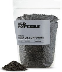 Old Potters Co. Black Oil Sunflower Seeds Wild Bird Food, 6-lb bag