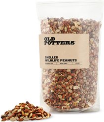 Old Potters Co. Wildlife Shelled Peanuts Wild Bird Food, 10-lb bag