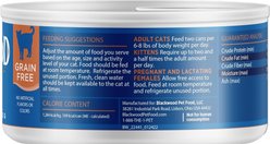 Blackwood Chicken & Salmon with Pumpkin Recipe Grain-Free Wet Cat Food, 3-oz can, case of 12 slide 2 of 8