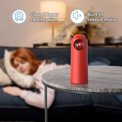 Show full view: Luckylala lnteractive Electronic Laser Cat Toy, Red slide 6 of 9