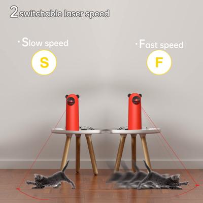 Show full view: Luckylala lnteractive Electronic Laser Cat Toy, Red slide 3 of 9