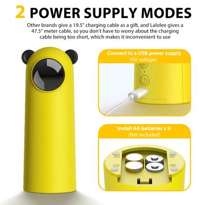 Show full view: Luckylala lnteractive Electronic Laser Cat Toy, Yellow slide 6 of 8