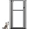 Show in main carousel: Unipaws Pressure Mountd Transparent Cat & Dog Gate, 56-in, Black slide 6 of 8