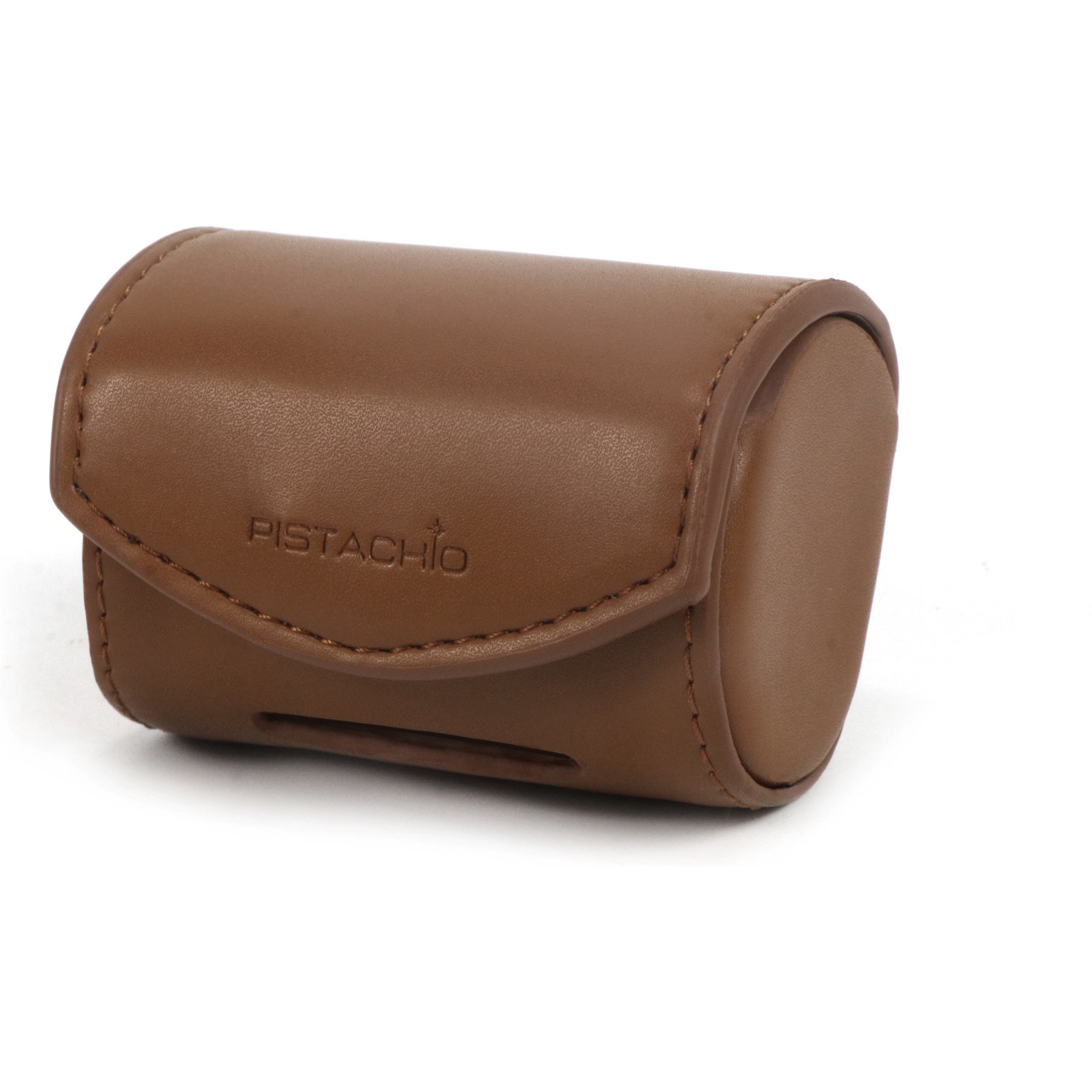 Pistachio Brands Silicone Dog Waste Bag Holder, Cognac