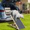 Show in main carousel: TIMHAKA 40-in Non-Slip Carpet Wooden Dog Ramp for Cars, Grey, 40.2 x 15.8 x 2.36-in slide 7 of 7