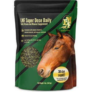 LMF Feeds LMF Super Dose Daily Pellet Horse Supplement, 4-lb bag