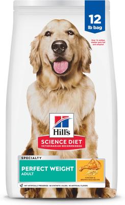 Hill's Science Diet Adult Perfect Weight Chicken Recipe Dry Dog Food
