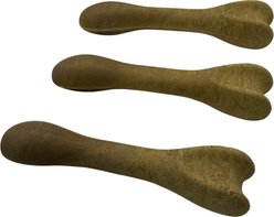 Scoochie Pet Chewka Bacon Flavored Plant-Forward Fully Digestible Dog Chew Bone, Large, 1 count slide 2 of 7