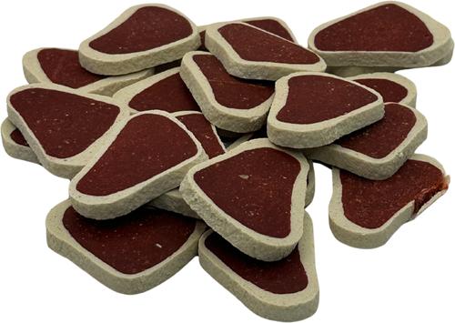 Show full view: Scoochie Pet Chewka Real Meat Soft & Chewy Mixed Variety Pack Juicy Porterhouse & Ribeye Flavor Dog Treats, 6-oz bag, 2 count slide 4 of 8