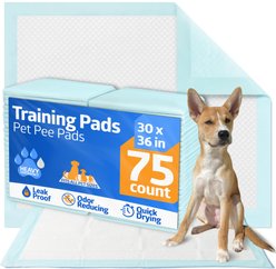 Medline Super Absorbent Underpad Dog Pee Pads, 30 x 36-in, 75 count slide 1 of 5