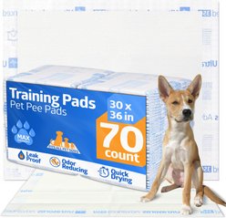 Medline Ultrasorbs Advanced Extra Strength Drypads Dog Pee Pads, 30 x 36-in, 70 count slide 1 of 5