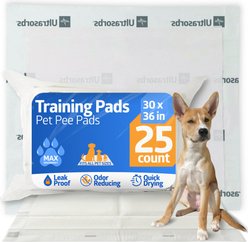 Medline Ultrasorbs Drypads Dog Pee Pads, 30 x 36-in, 25 count slide 1 of 5