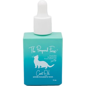 The Pampered Ferret Coat Oil Supplement for Ferrets, 15-ml bottle
