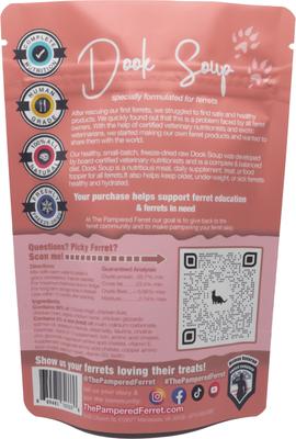 Show full view: The Pampered Ferret Dook Soup Complete Freeze-Dried Raw Ferret Food, 2-oz bag slide 3 of 10