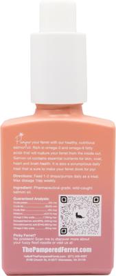 Show full view: The Pampered Ferret Salmon Oil Supplement for Ferrets, 30-ml bottle slide 4 of 9