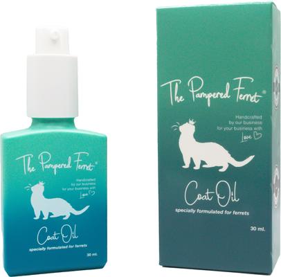 Show full view: The Pampered Ferret Coat Oil Supplement for Ferrets, 30-ml bottle slide 4 of 10