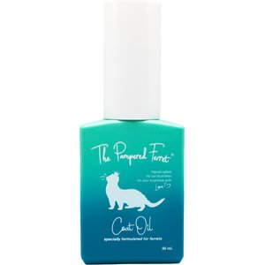 The Pampered Ferret Coat Oil Supplement for Ferrets, 30-ml bottle