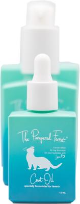 Show full view: The Pampered Ferret Coat Oil Supplement for Ferrets, 15-ml bottle slide 5 of 10