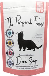 The Pampered Ferret Dook Soup Complete Freeze-Dried Raw Ferret Food, 8-oz bag