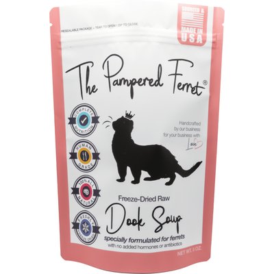 The Pampered Ferret The Pampered Ferret Dook Soup Complete Freeze-Dried Raw Ferret Food, 8-oz bag