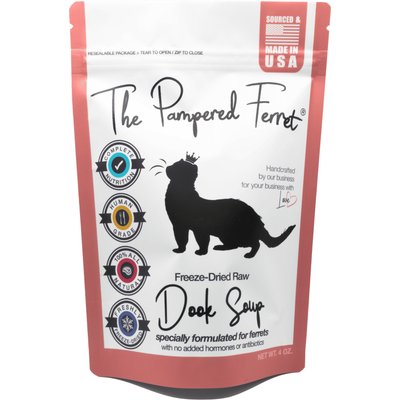 The Pampered Ferret The Pampered Ferret Dook Soup Complete Freeze-Dried Raw Ferret Food, 4-oz bag