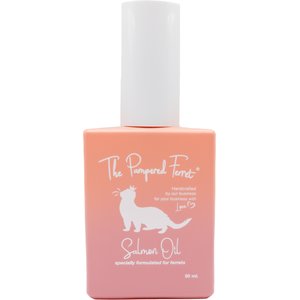 The Pampered Ferret Salmon Oil Supplement for Ferrets, 50-ml bottle