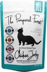 The Pampered Ferret Chicken Breast Jerky Ferret Treats, 4-oz bag