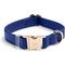Show in main carousel: Sunny Tails Cloud Waterproof Dog Collar, Navy Blue, Medium: 12 to 18-in neck, 3/4-in wide slide 1 of 6