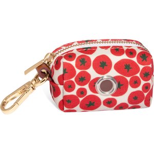 Sunny Tails Waste Dog Poop Bag Dispenser, Red