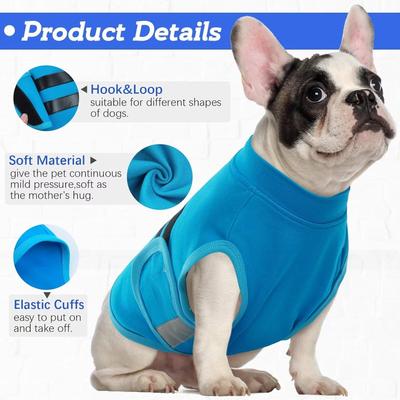 Show full view: NANAKI Anxiety Relief Dog Coat, Blue, X-Large slide 4 of 9