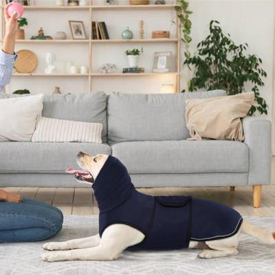 Show full view: NANAKI Anxiety Calming Dog Hoodie, Blue, Small slide 9 of 10