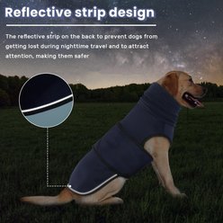 NANAKI Anxiety Calming Dog Hoodie, Blue, X-Large slide 2 of 8