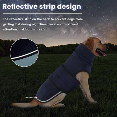 Show full view: NANAKI Anxiety Calming Dog Hoodie, Blue, Small slide 6 of 10