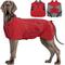 Show in main carousel: NANAKI Waterproof Dog Jacket, Red, XXXX-Large slide 1 of 11