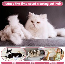 NANAKI Sticky Hair Cat Clothes, Black, Large slide 2 of 7