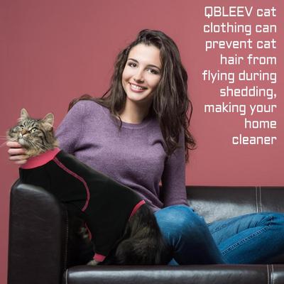 Show full view: NANAKI Sticky Hair Cat Clothes, Black, X-Large slide 6 of 8