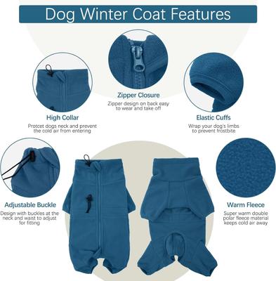 Show full view: NANAKI Winter Dog Coat, Green, Medium slide 4 of 10