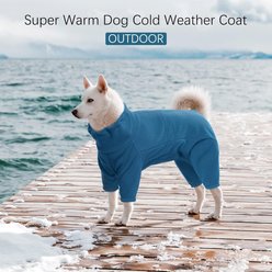 NANAKI Winter Dog Coat, Green, Large slide 2 of 8