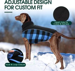 NANAKI Waterproof Dog Coat, Blue, X-Small slide 2 of 7