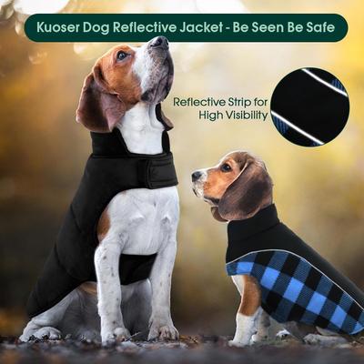 Show full view: NANAKI Waterproof Dog Coat, Blue, X-Large slide 4 of 9