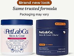 PetLab Co. Pork Flavored Soft Chew Skin & Coat Supplement for Dogs, 30 count slide 2 of 8