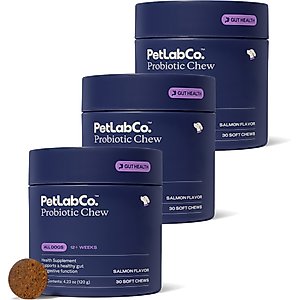 PetLab Co. Allergy & Immune Probiotic Chew Supplement for Dogs, 30 count