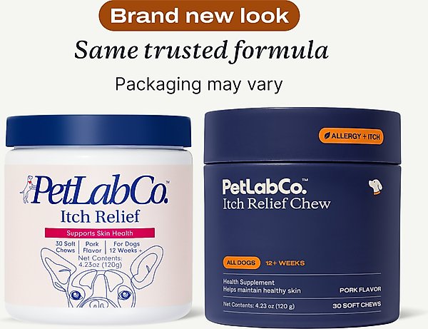 Show full view: PetLab Co. Itch Relief Pork Flavor Dog Supplement, 30 count slide 2 of 10