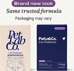PetLabCo. Probiotics Chicken Flavored Capsule Digestive Supplement for Cats, 30 count, slide 2 of 8