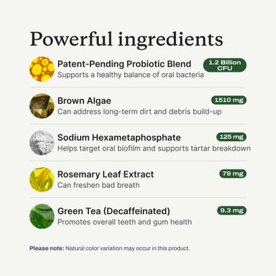 Show full view: PetLab Co. ProBright Advanced Chicken Flavored Powder Dental Supplement for Dogs, Large Dogs: 3.17-oz jar slide 8 of 11