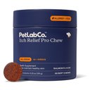 PetLabCo. Itch Relief Chew Pro Salmon Flavored Soft Chew Skin & Allergy Supplement for Dogs, 30 count