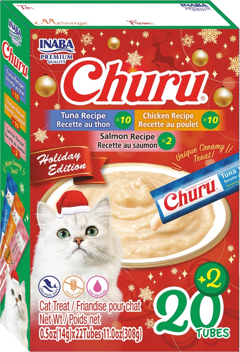 Out of Stock - INABA Churu Holiday Tuna & Chicken Variety Pack