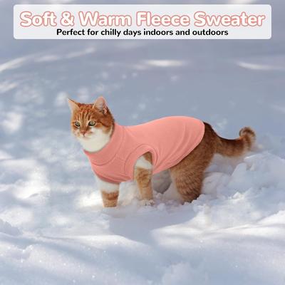 Show full view: NANAKI Dog & Cat Sweater, Pink, Medium slide 7 of 8