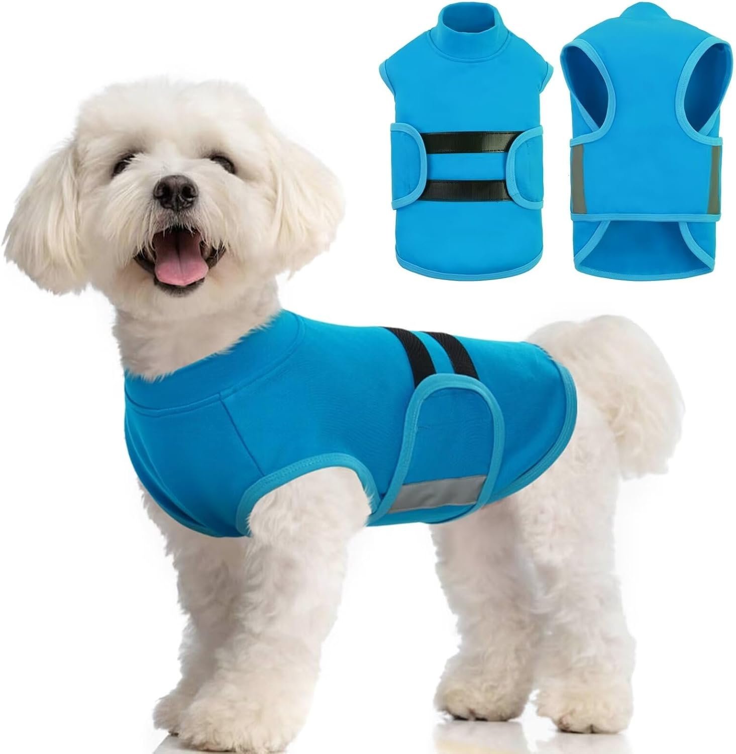 NANAKI Anxiety Relief Dog Coat, Blue